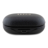 Guess Наушники TWS Bluetooth PU Grained leather with Classic Metal logo ENC Black