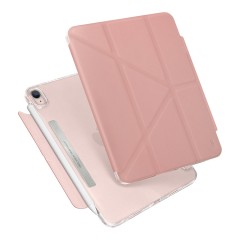 Чехол Uniq Camden Anti-microbial для iPad mini 7 (2024) / mini 6 (2021) с отсеком для стилуса, розовый
