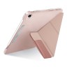 Чехол Uniq Camden Anti-microbial для iPad mini 7 (2024) / mini 6 (2021) с отсеком для стилуса, розовый