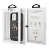 Чехол Guess 4G Big metal logo Hard для iPhone 13 Pro Max, серый
