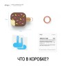 Чехол Elago Unique Ice Cream Hang case для AirPods 3 (2021), коричневый