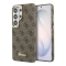 Guess для Galaxy S26 Ultra чехол PU 4G Script metal logo & Camera Hard Brown (MagSafe)