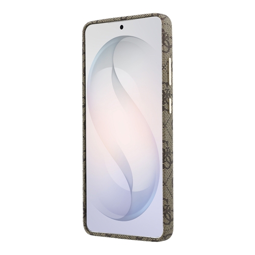 Guess для Galaxy S26 Ultra чехол PU 4G Script metal logo & Camera Hard Brown (MagSafe)