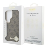 Guess для Galaxy S26 Ultra чехол PU 4G Script metal logo & Camera Hard Brown (MagSafe)