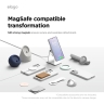 Elago для Galaxy S26 Ultra чехол Magnetic Silicone White (MagSafe)