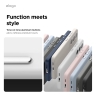 Elago для Galaxy S26 Ultra чехол Magnetic Silicone White (MagSafe)