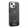 Чехол Guess Paisley w Electroplated camera Hard для iPhone 14 Plus, черный