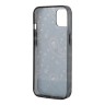 Чехол Guess Paisley w Electroplated camera Hard для iPhone 14 Plus, черный