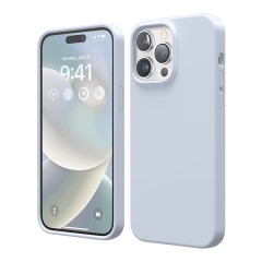 Чехол Elago Soft Silicone для iPhone 14 Pro, голубой