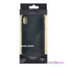 Кожаный чехол Toria EPSOM Hard для iPhone XR, черный