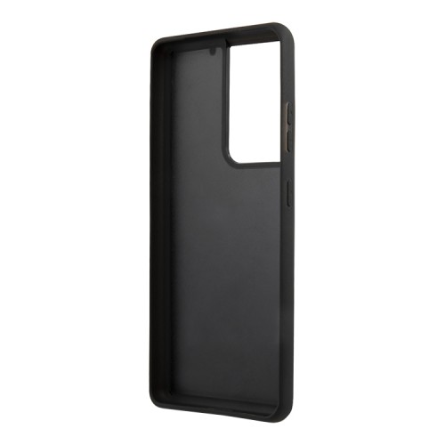Чехол Lagerfeld 3D Rubber Karl's head Hard для Galaxy S21 Ultra, черный