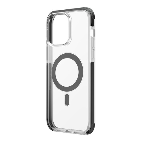 Чехол Uniq Combat AF Charcoal для iPhone 14 Pro, прозрачный (MagSafe)