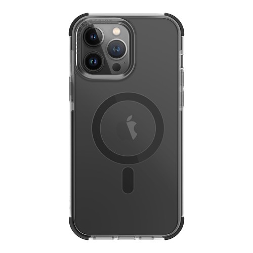 Чехол Uniq Combat AF Charcoal для iPhone 14 Pro, прозрачный (MagSafe)
