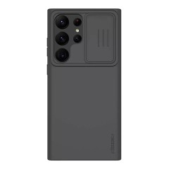 Чехол Nillkin CamShield Silky Silicone для Galaxy S23 Ultra, черный
