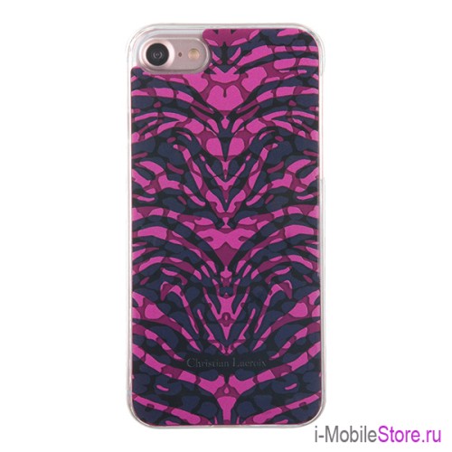 Christian Lacroix чехол Pantigre Hard для iPhone 7/8/SE, розовый