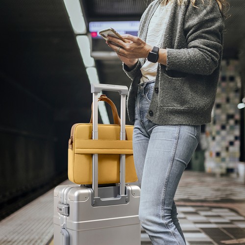 Tomtoc TheHer сумка Versatile-A12 Laptop Shoulder Bag 13.5" Yellow