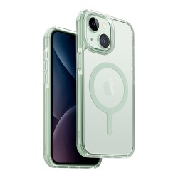 Uniq для iPhone 15 Plus чехол Combat AF Cool Mint (MagSafe)