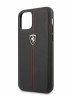 Кожаный чехол Ferrari Heritage W Hard для iPhone 11, черный