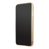 Чехол Guess Glitter 4G Peony Hard для iPhone 11 Pro Max, золотой