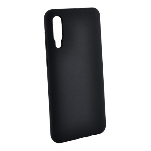 Чехол NewLevel Liquid Silicone Hard для Galaxy A50, черный