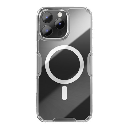 Nillkin для iPhone 16 Pro чехол Nature TPU Pro Magnetic White