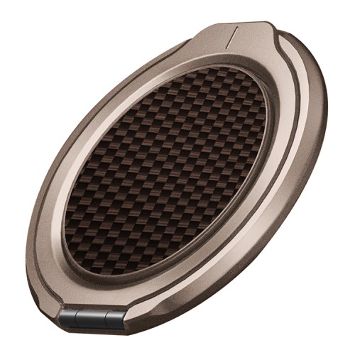 Uniq для iPhone 16 Pro Max чехол KEVA AIR Kevlar + GripFit Premium Mount Brown (MagSafe)