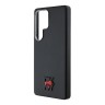 DKNY для Galaxy S25 Ultra чехол PU Heart Metal logo & Camera Hard Black