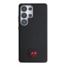 DKNY для Galaxy S25 Ultra чехол PU Heart Metal logo & Camera Hard Black