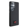 DKNY для Galaxy S25 Ultra чехол PU Heart Metal logo & Camera Hard Black