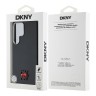 DKNY для Galaxy S25 Ultra чехол PU Heart Metal logo & Camera Hard Black