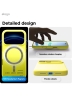 Elago для iPhone 17 Pro чехол Magnetic Silicone Neon Yellow (MagSafe)