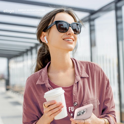 Чехол Elago Soft Silicone для iPhone 13 Pro, розовый