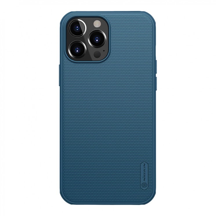 Чехол Nillkin Frosted Shield Pro Magnetic для iPhone 13 Pro Max, синий (magsafe)