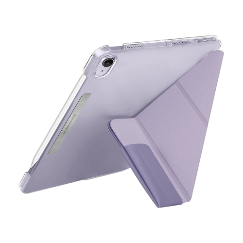 Чехол Uniq Camden Anti-microbial для iPad mini 7 (2024) / mini 6 (2021) с отсеком для стилуса, фиолетовый