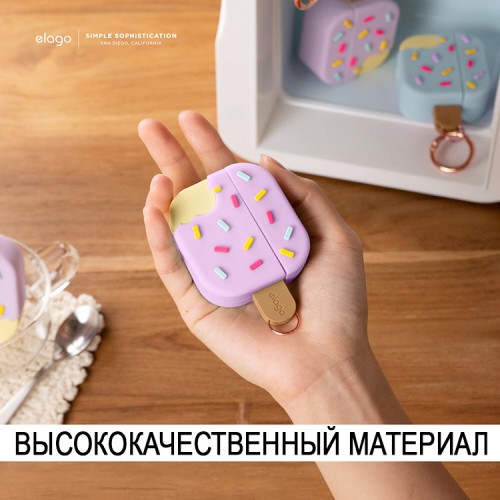 Чехол Elago Unique Ice Cream Hang case для AirPods 3 (2021), Lavender