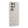 Guess для Galaxy S26 Ultra чехол PU 4G Script metal logo & Camera Hard Pink (MagSafe)