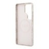 Guess для Galaxy S26 Ultra чехол PU 4G Script metal logo & Camera Hard Pink (MagSafe)