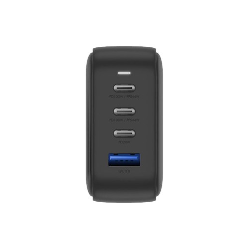 Зарядная станция EnergEA TravelHub Gan100 Desktop+Wall charger 3*USB-C PD/PPS + USB-A QC3.0 100W + кабель удлинитель