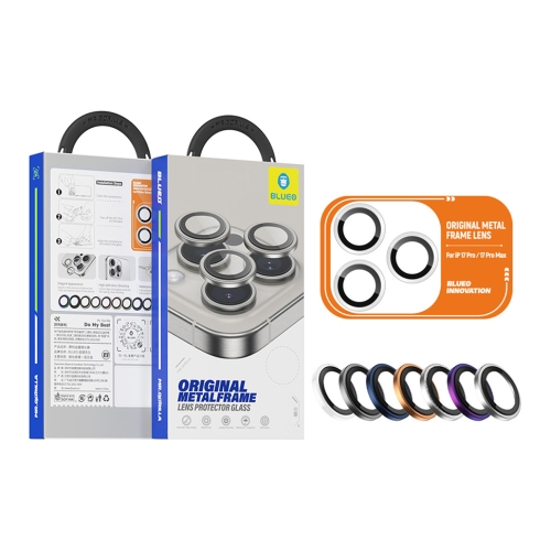 BlueO стекло для iPhone 18 Pro/18 Pro Max, Camera lens Aluminium 3 шт. Silver +installer
