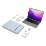 Tomtoc Laptop чехол Defender-A13 Laptop Sleeve 13" (MacBook Neo) Mist Blue