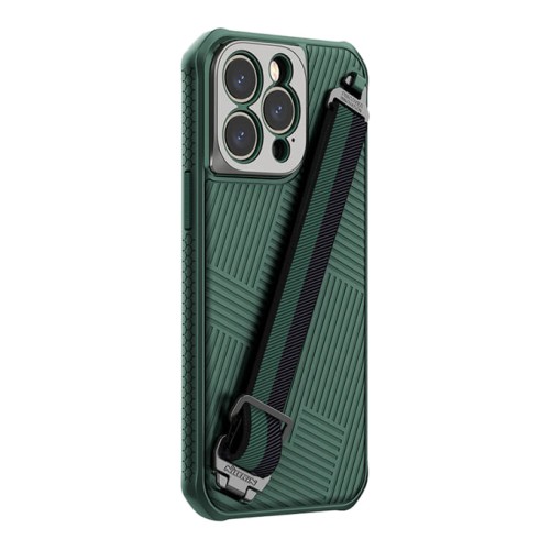 Чехол Nillkin Strap Magnetic для iPhone 14 Pro Max, зеленый (magsafe)