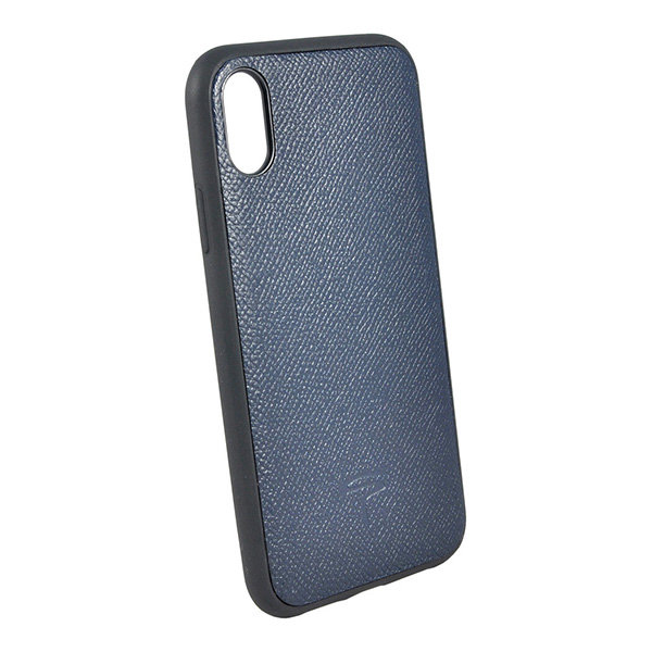 Кожаный чехол Toria EPSOM Hard для iPhone XR, синий