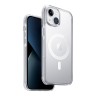 Чехол Uniq Combat AF Satin для iPhone 14, прозрачный (MagSafe)