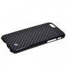 Чехол BMW Signature Real Carbon Hard для iPhone 6Plus/6sPlus, черный