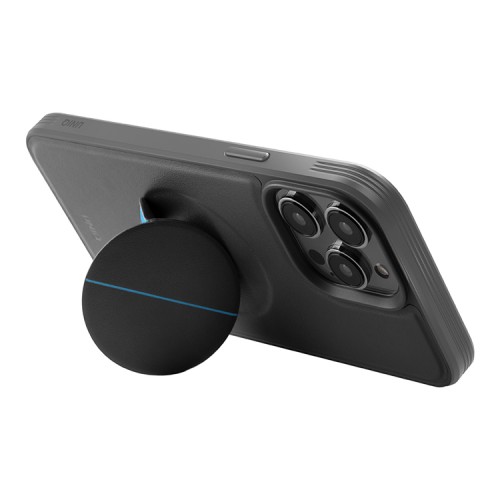 Чехол подставка Uniq NOVO with magnetic grip для iPhone 14 Pro Max, серый