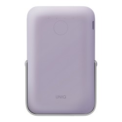 Uniq АКБ HOVEO 5000W Magnetic wireless 15W USB-C PD 20W with stand Lavender