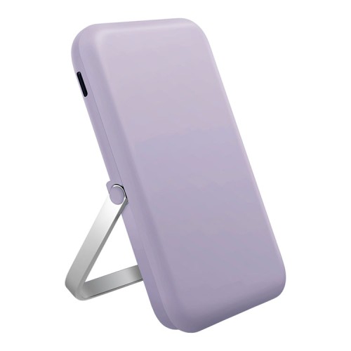 Uniq АКБ HOVEO 5000W Magnetic wireless 15W USB-C PD 20W with stand Lavender