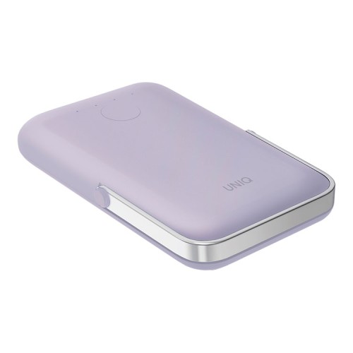 Uniq АКБ HOVEO 5000W Magnetic wireless 15W USB-C PD 20W with stand Lavender