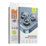 BlueO стекло для iPhone 15 Pro Max Camera lens Armor metal 3 шт. Grey (+installer)