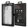 BMW для iPhone 15 чехол M-Collection PC/TPU Silver Ring Hard Transparent (MagSafe)
